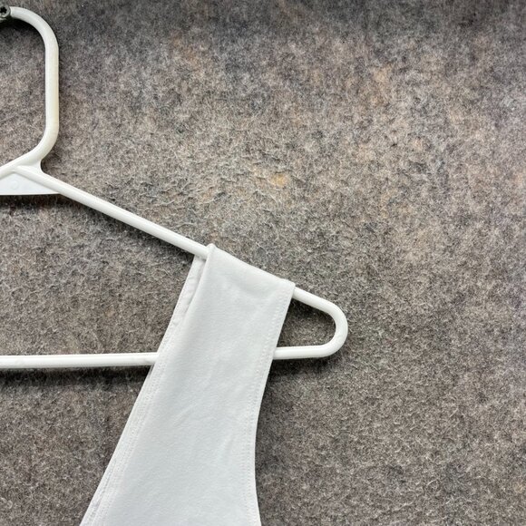 Free People Bodysuit Womens Small White Stretch One Piece Swimsuit Takahashi - Picture 5 of 10